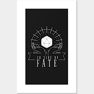 Pen and paper 20 side of fate Posters and Art